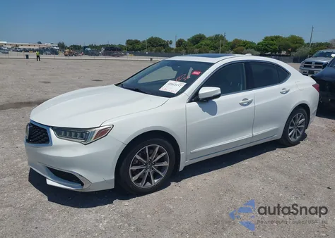 2019 Acura Tlx Tech Pkg из США, поврежденный, VIN 19UUB1F52KA006384